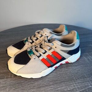 Adidas Red and Black Sneakers Modern Design